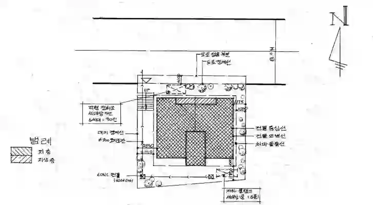 효창빌라 배치도 이미지